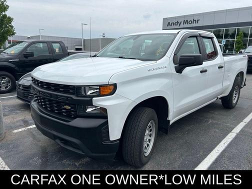 Summit White 2021 Chevrolet Silverado 1500 WT