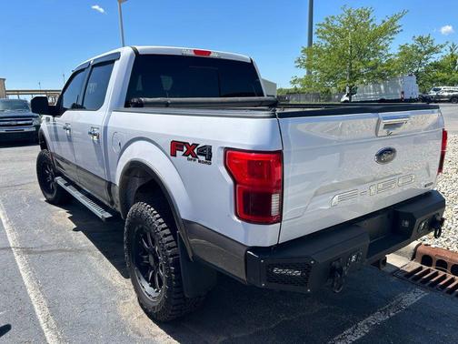 White Platinum 2018 Ford F-150 Lariat