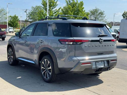 Gray 2026 Nissan Pathfinder Platinum