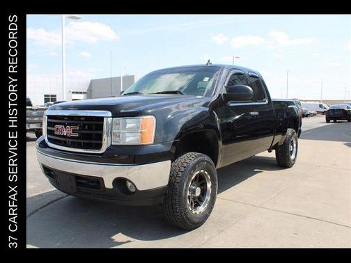 Onyx Black 2008 GMC Sierra 1500 SLE1 Extended Cab