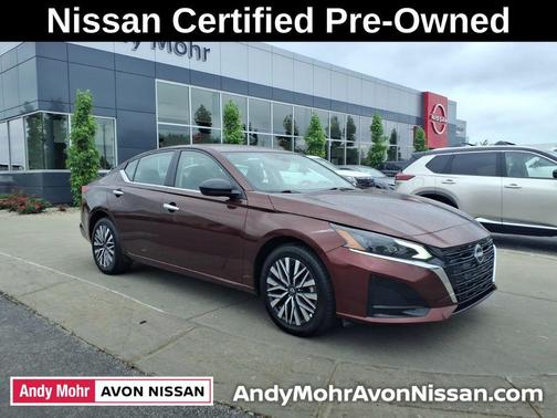 Garnet Pearl Metallic 2025 Nissan Altima 2.5 SV