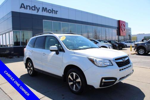 Crystal White Pearl 2018 Subaru Forester 2.5i Limited