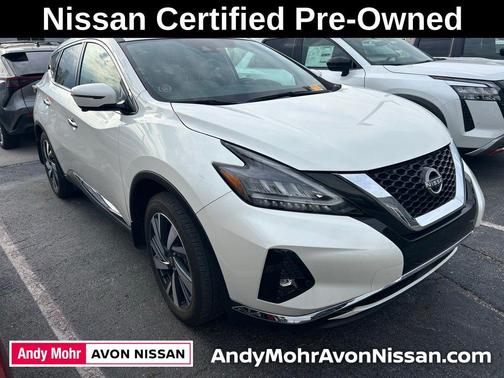 Pearl White Tricoat 2024 Nissan Murano SL