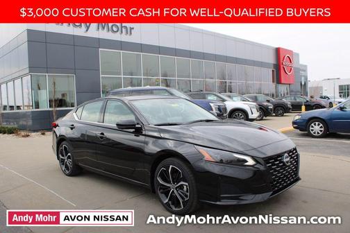 Super Black 2026 Nissan Altima 2.5 SR