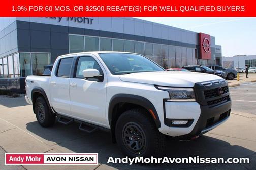 White 2026 Nissan Frontier PRO-4X