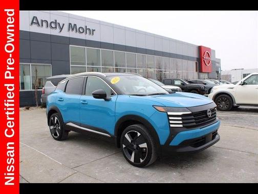 Blue Metallic 2025 Nissan Kicks SR