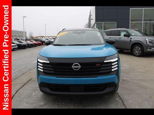 Blue Metallic 2025 Nissan Kicks SR