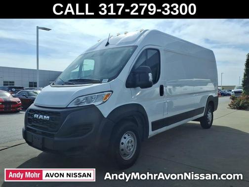 Bright White Clearcoat 2023 RAM ProMaster 2500 High Roof