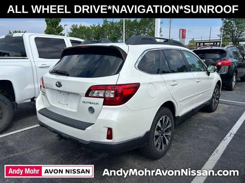 Crystal White Pearl 2016 Subaru Outback 2.5i Limited