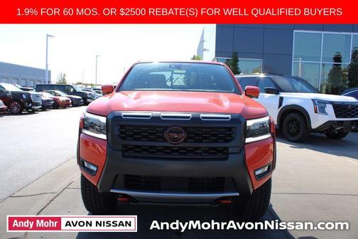 Orange 2026 Nissan Frontier PRO-4X