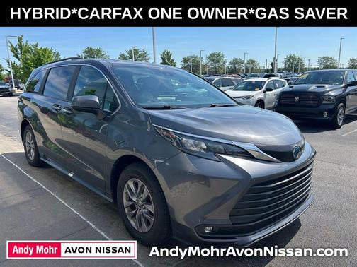 Magnetic Gray Metallic 2025 Toyota Sienna XLE