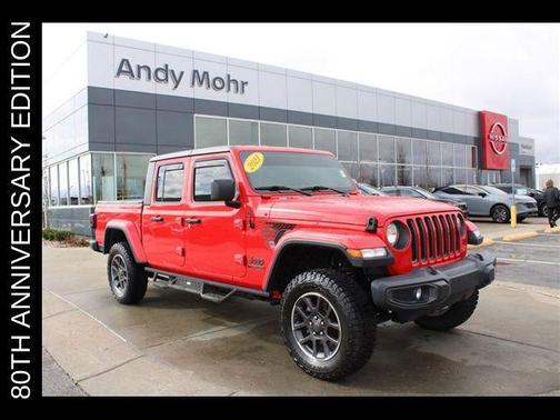 Firecracker Red Clearcoat 2021 Jeep Gladiator Sport