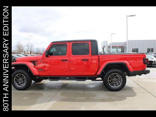Firecracker Red Clearcoat 2021 Jeep Gladiator Sport