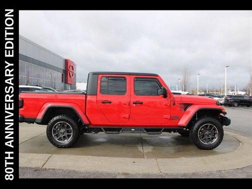 Firecracker Red Clearcoat 2021 Jeep Gladiator Sport