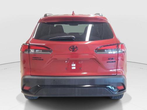 Barcelona Red Metallic 2023 Toyota Corolla Cross Hybrid XSE