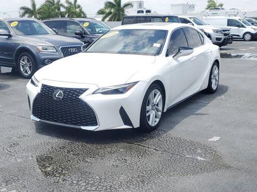 White Pearl 2025 Lexus IS 300 Base