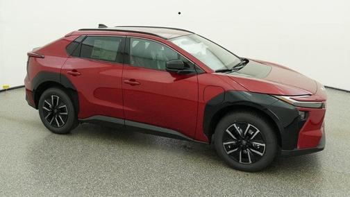 Red 2026 Toyota bZ XLE PLUS