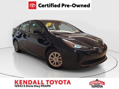 Midnight Black Metallic 2022 Toyota Prius LE