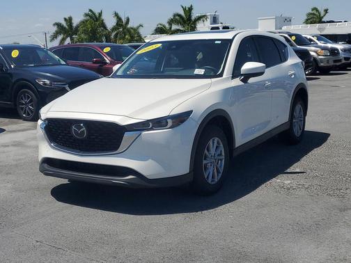 Rhodium White Metallic 2023 Mazda CX-5 2.5 S Preferred Package