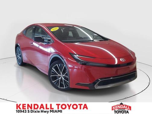 Red 2023 Toyota Prius XLE