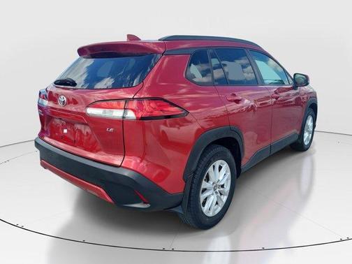 Barcelona Red Metallic 2023 Toyota Corolla Cross LE