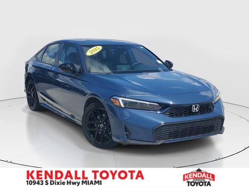 Gray 2025 Honda Civic Hybrid