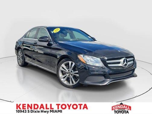 Black 2018 Mercedes-Benz C-Class C 300