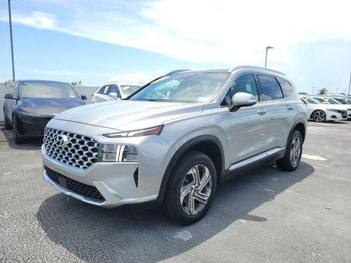 Shimmering Silver 2021 Hyundai SANTA FE SEL