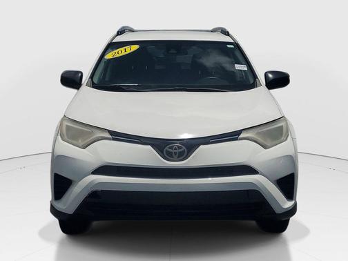Super White 2017 Toyota RAV4 LE
