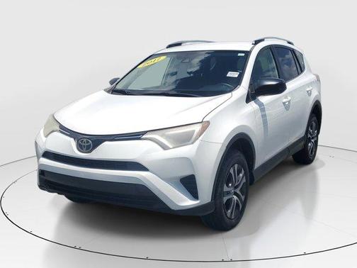 Super White 2017 Toyota RAV4 LE