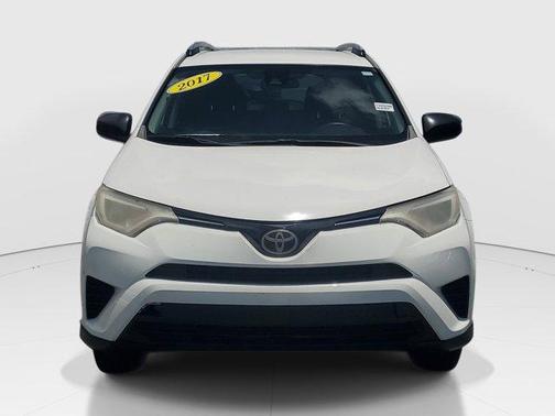 Super White 2017 Toyota RAV4 LE