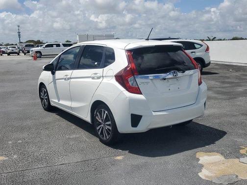 White Orchid Pearl 2016 Honda Fit EX