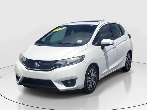 White Orchid Pearl 2016 Honda Fit EX