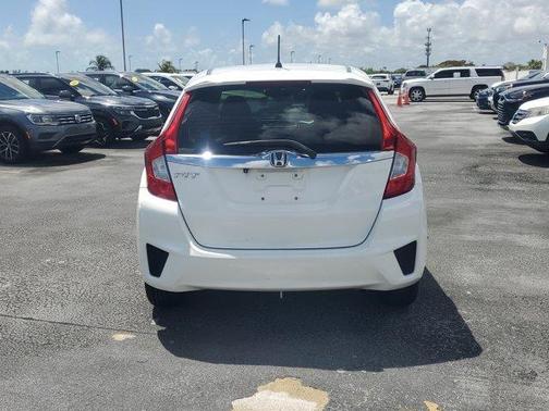 White Orchid Pearl 2016 Honda Fit EX