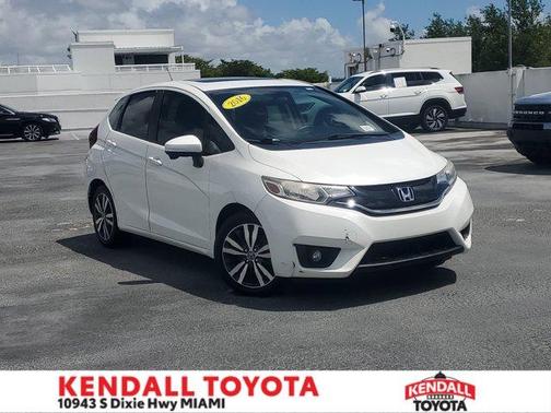 White Orchid Pearl 2016 Honda Fit EX