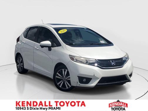 White Orchid Pearl 2016 Honda Fit EX