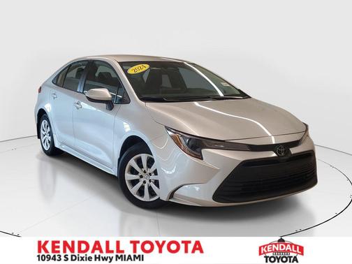 Classic Silver Metallic 2024 Toyota Corolla LE