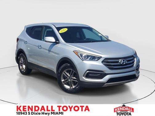 Sparkling Silver 2017 Hyundai Santa Fe Sport 2.4L