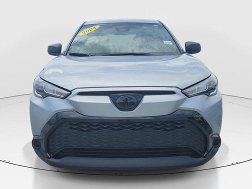 Silver 2024 Toyota Corolla Cross Hybrid S
