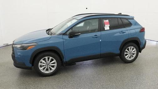 Blue 2026 Toyota Corolla Cross LE