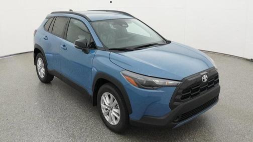 Blue 2026 Toyota Corolla Cross LE