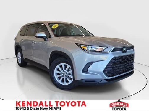 Celestial Silver Metallic 2024 Toyota Grand Highlander XLE