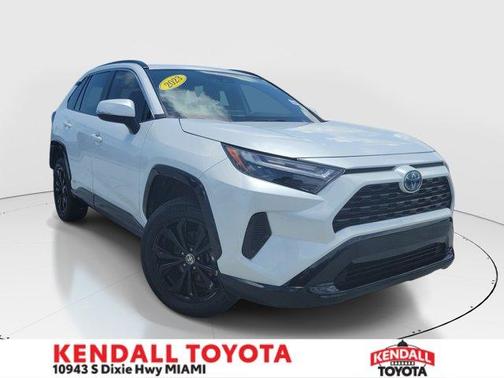 Pearl 2023 Toyota RAV4 Hybrid SE