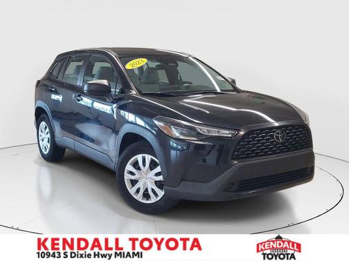 Jet Black 2023 Toyota Corolla Cross L