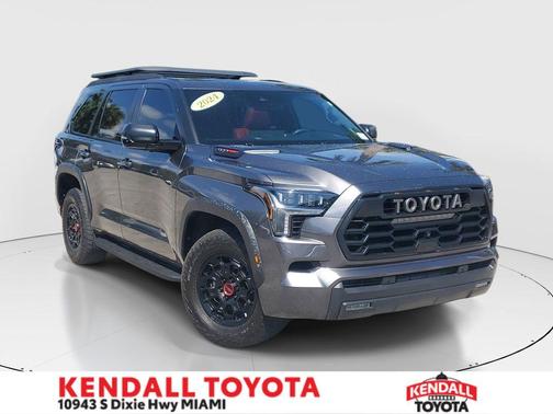 Magnetic Gray Metallic 2024 Toyota Sequoia TRD Pro