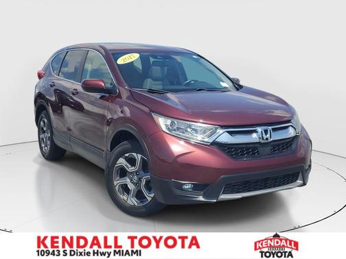Basque Red Pearl 2017 Honda CR-V EX-L