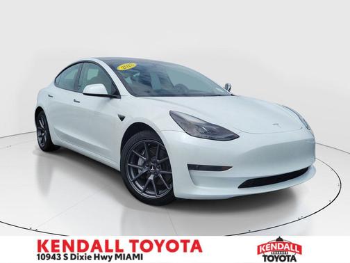 White 2023 Tesla Model 3 Base