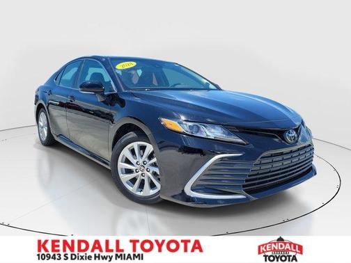 Midnight Black Metallic 2024 Toyota Camry LE
