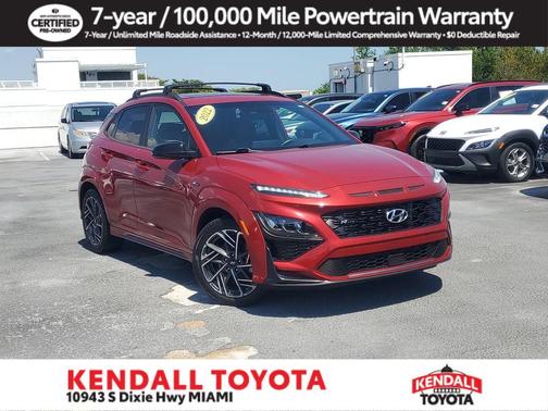 Pulse Red 2022 Hyundai KONA N Line