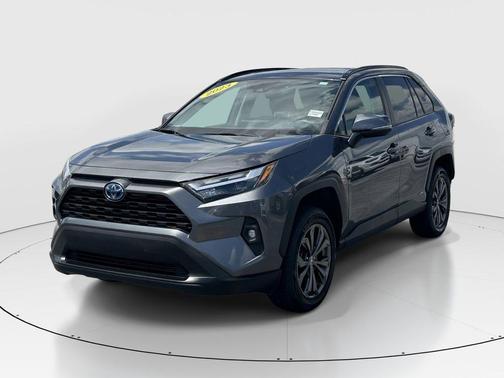 Magnetic Gray Metallic 2023 Toyota RAV4 Hybrid XLE Premium